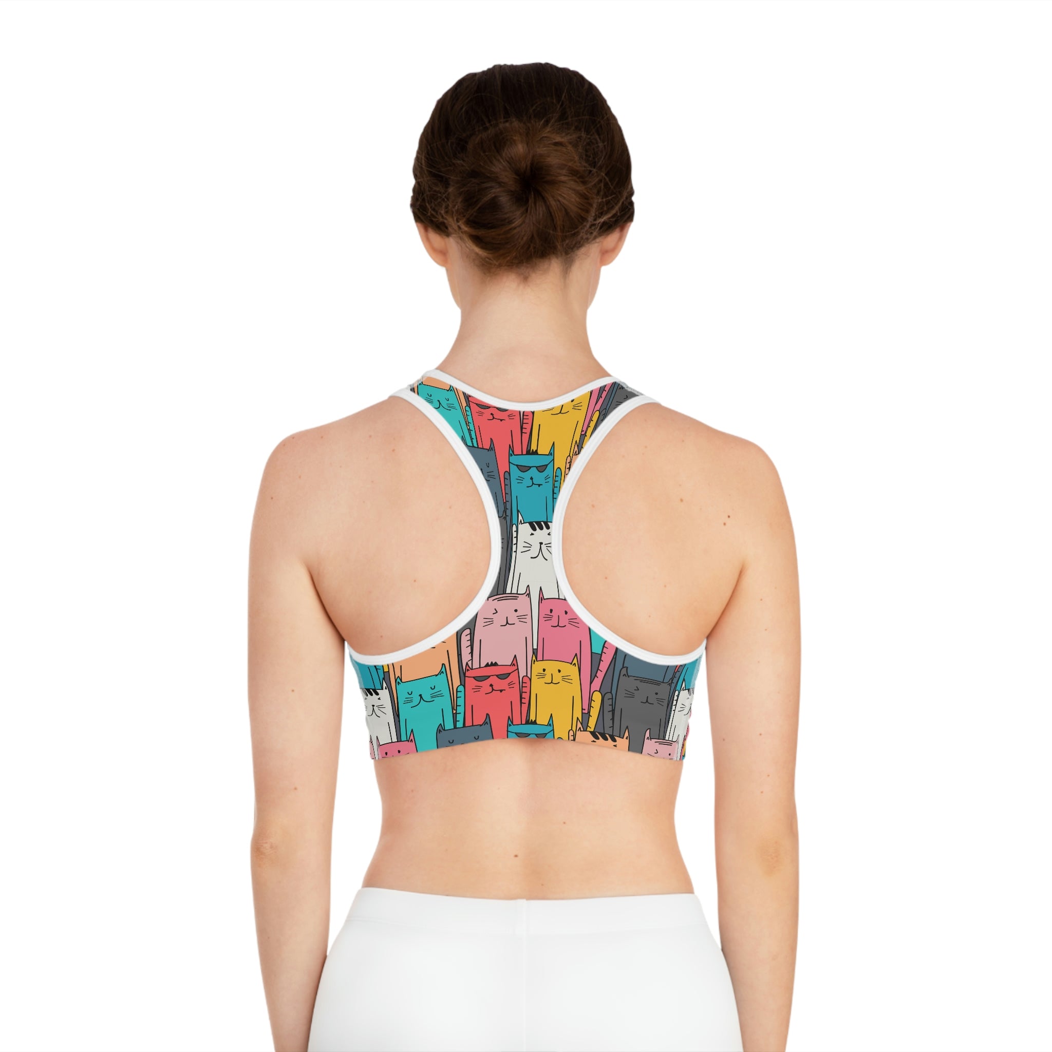 Kitties Galore Sports Bra